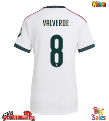Real Madrid Federico Valverde #8 Replica Home Stadium Shirt for Women 2026-27 Short Sleeve